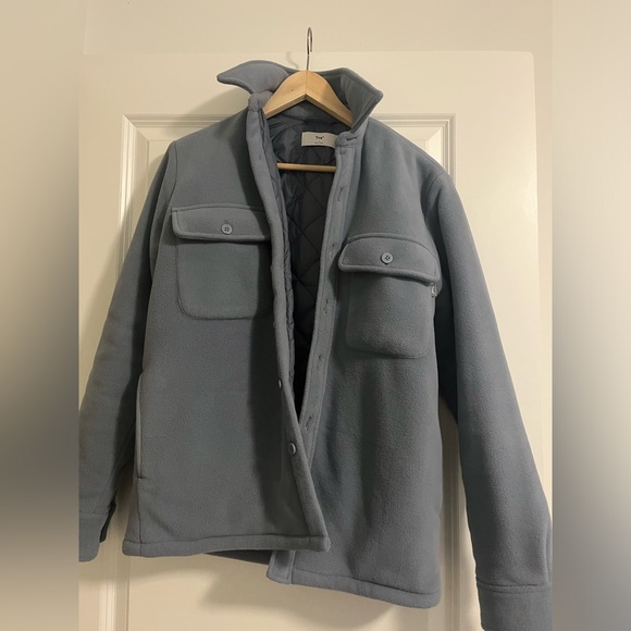 TNA Fleece Shacket - Picture 1 of 2